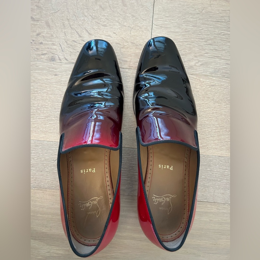 Louboutin Men’s Dandelion with Red Gradient